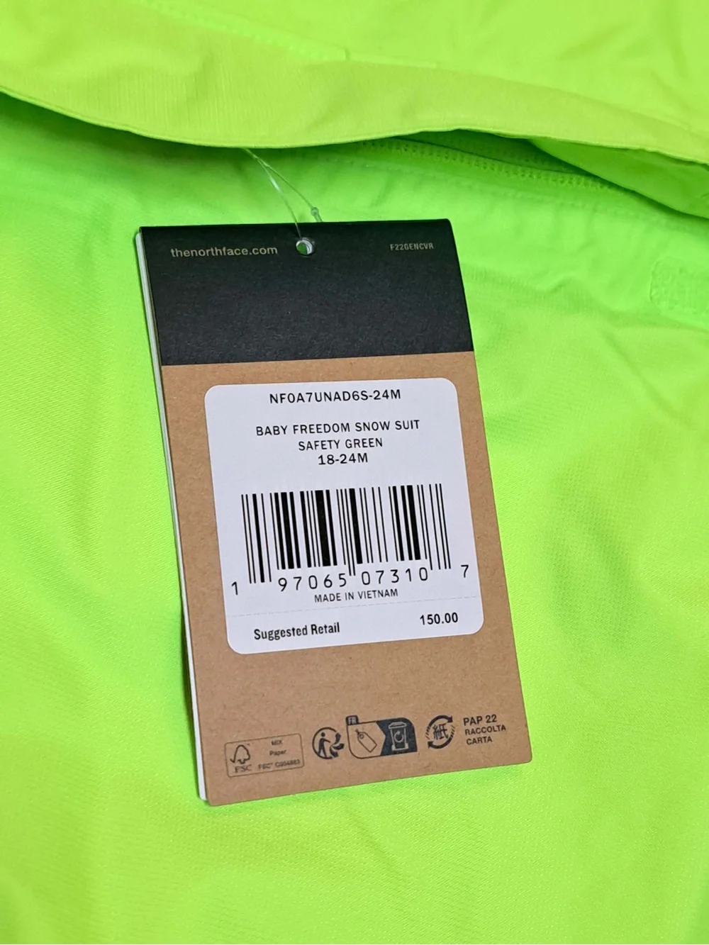 The North Face Baby/Infant Freedom Snow Suit - Size 18-24 Months